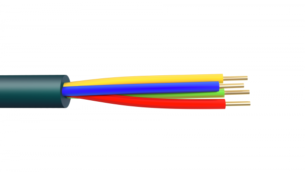 Kelsey Contractor Series LSZH General Purpose Installation Speaker Cable 4.0mm 4 Core - Dark Green